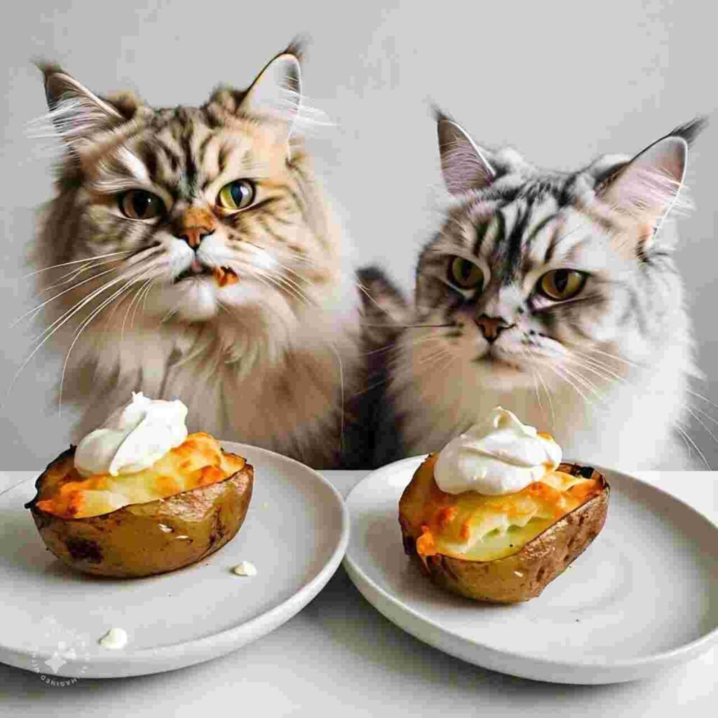 Can Cats Eat Cooked Potato skins?