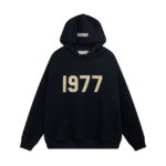 Black Essentials 1977 Hoodie