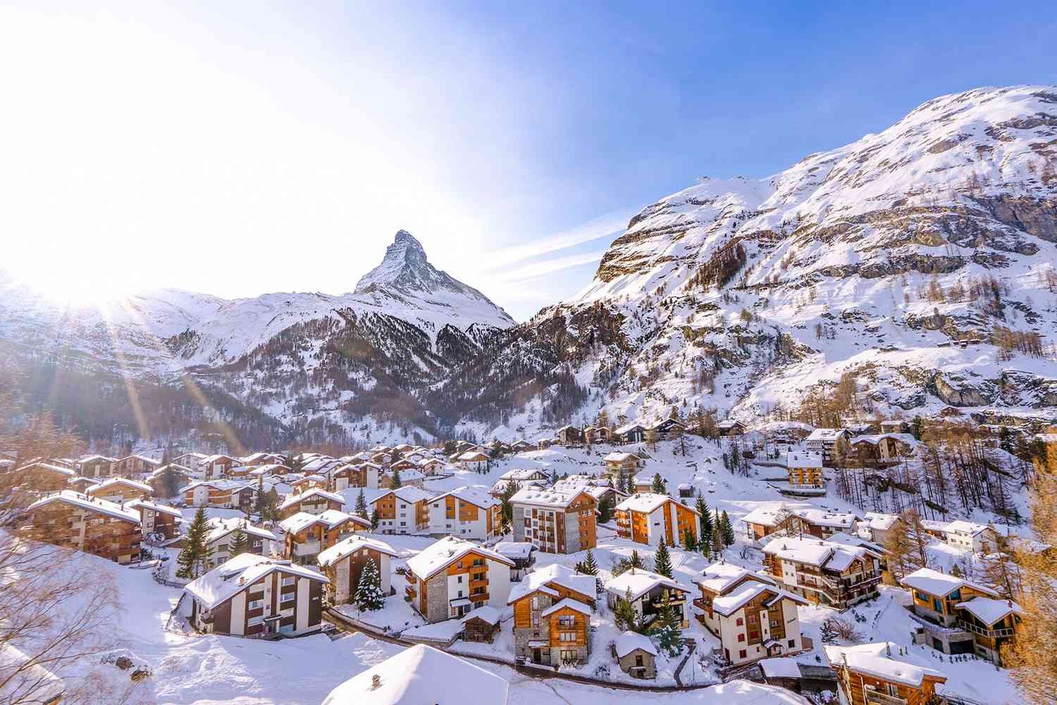 Zermatt, Switzerland, Largest ski resort in the world